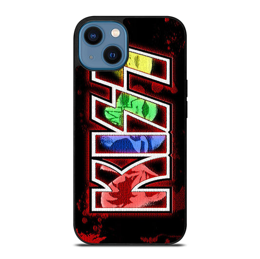 KISS BAND ART LOGO iPhone 14 Case Cover