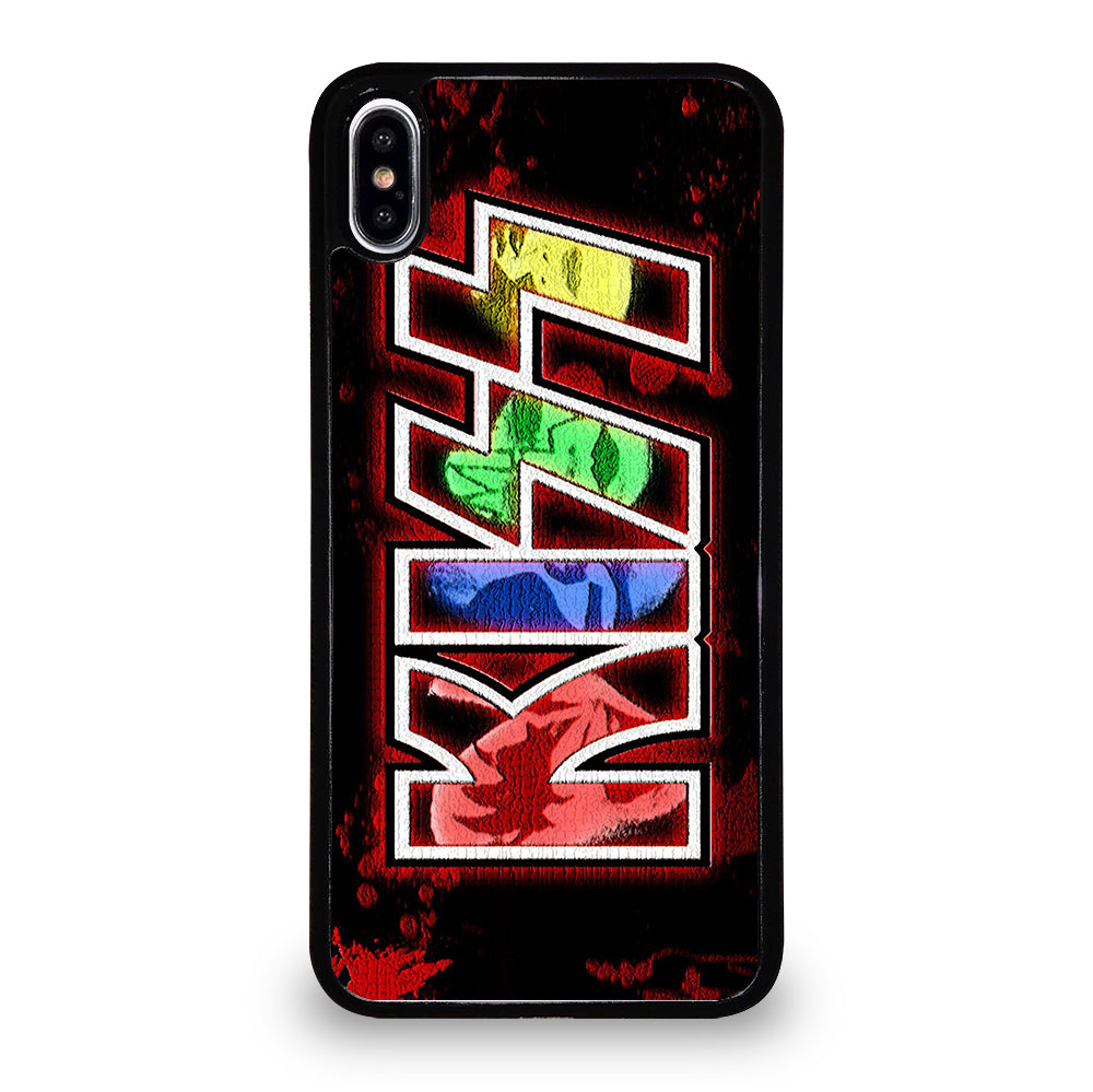 KISS BAND ART LOGO iPhone XS Max Case Cover