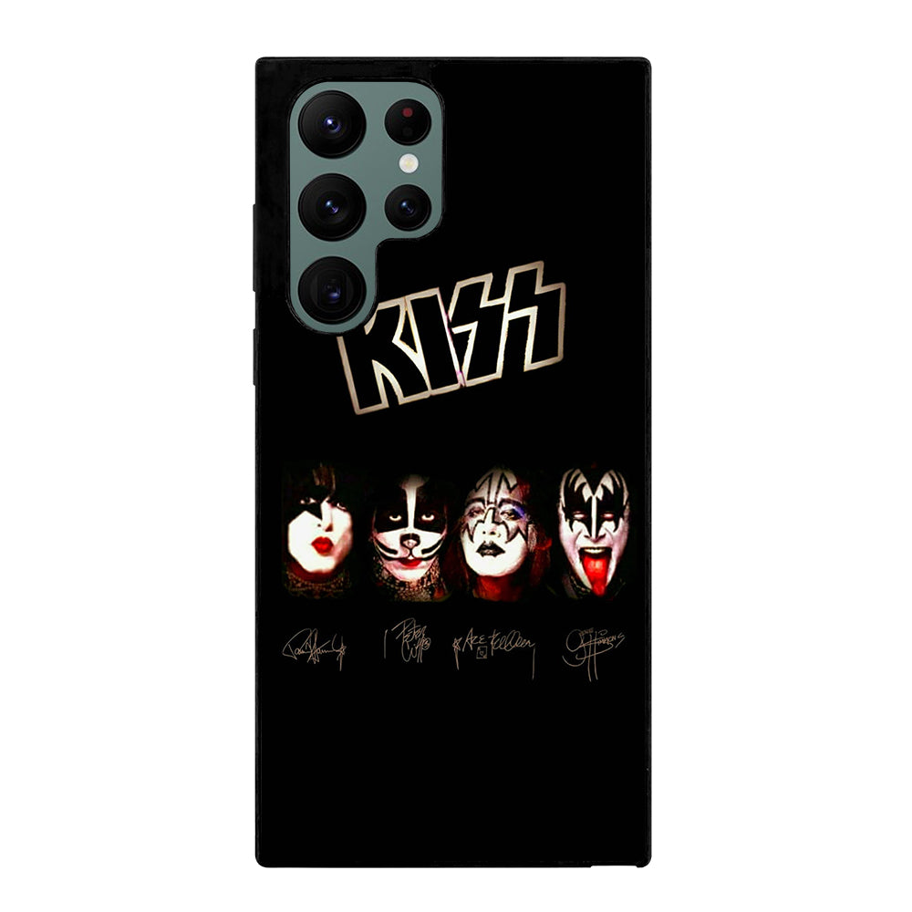 KISS BAND LOGO SIGNATURE Samsung Galaxy S22 Ultra Case Cover