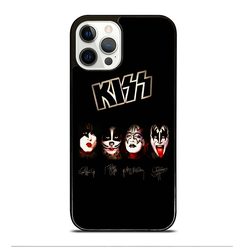KISS BAND LOGO SIGNATURE iPhone 12 Pro Case Cover