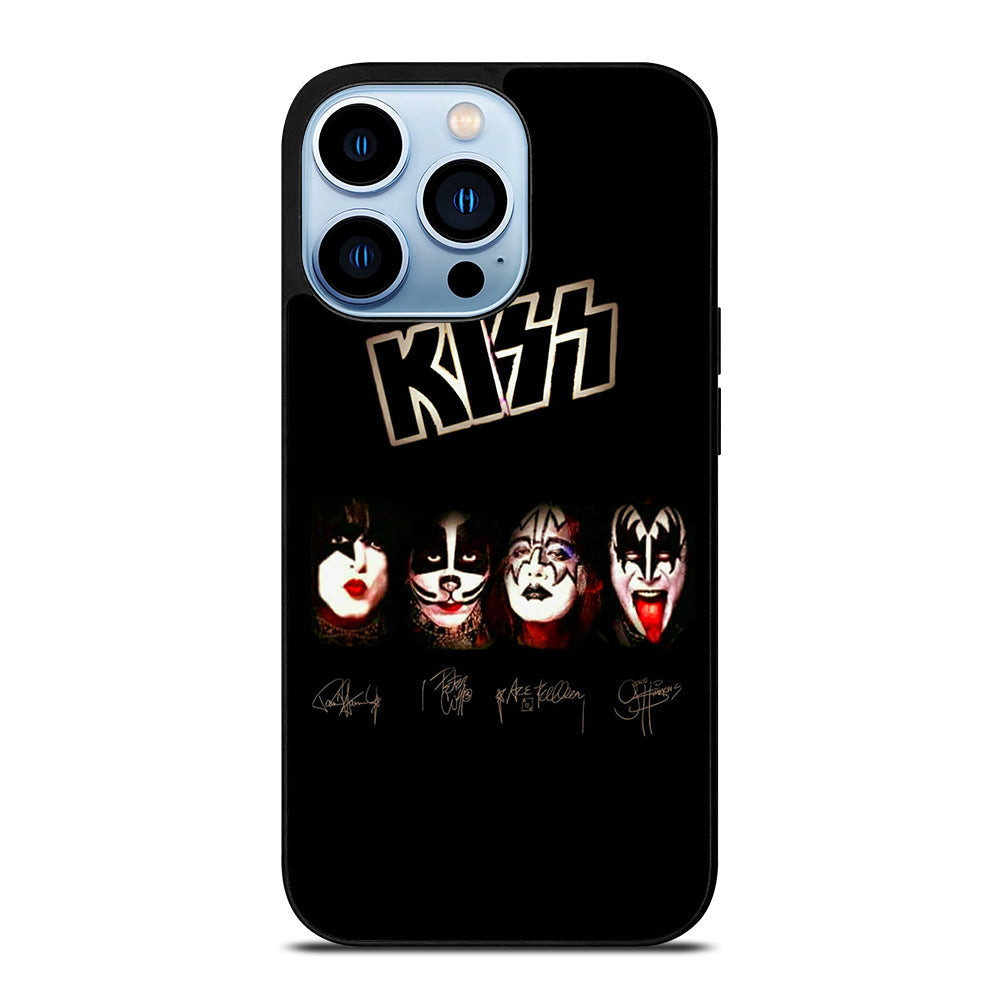 KISS BAND LOGO SIGNATURE iPhone 13 Pro Max Case Cover
