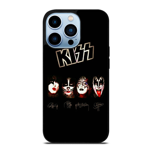 KISS BAND LOGO SIGNATURE iPhone 13 Pro Max Case Cover