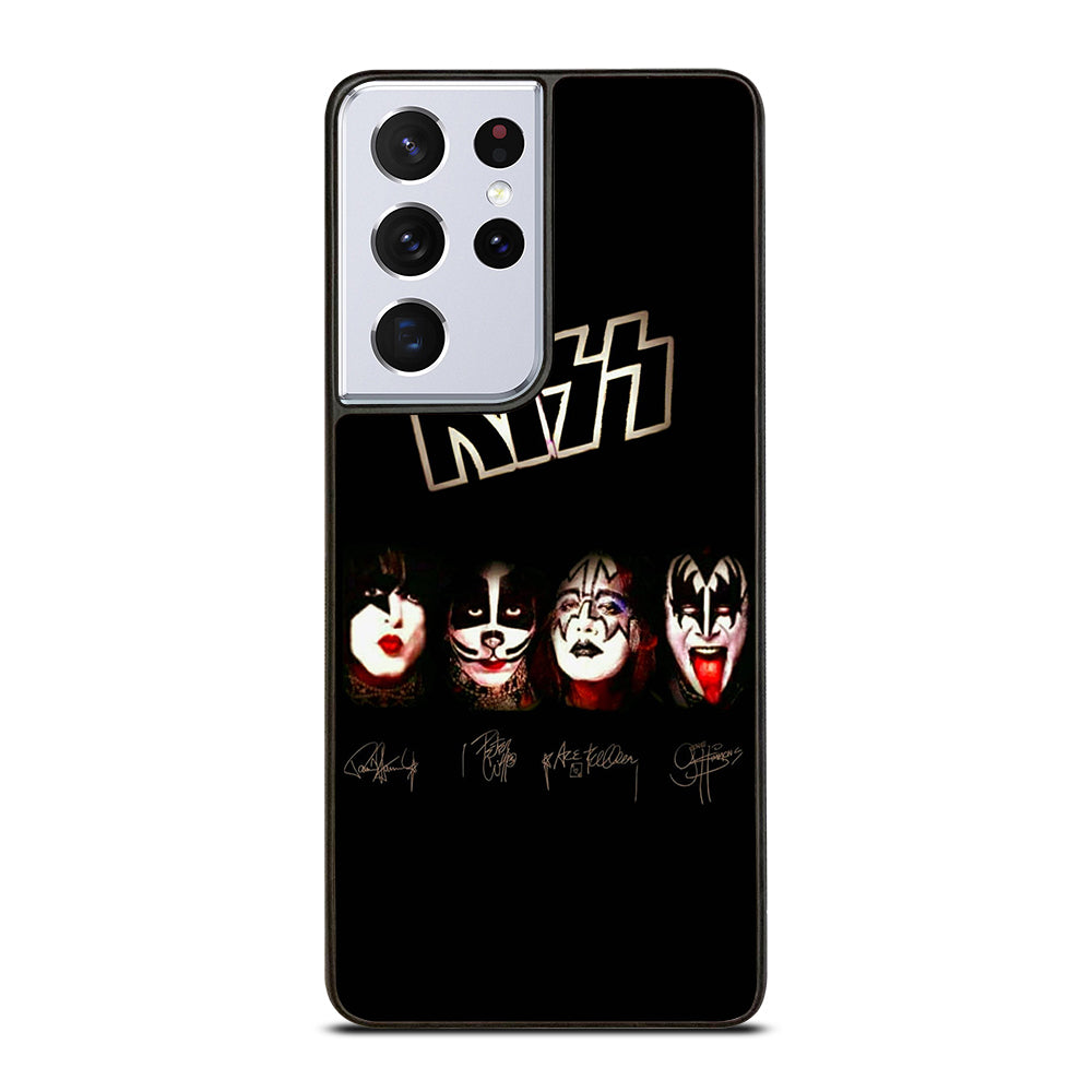 KISS BAND LOGO SIGNATURE Samsung Galaxy S21 Ultra Case Cover