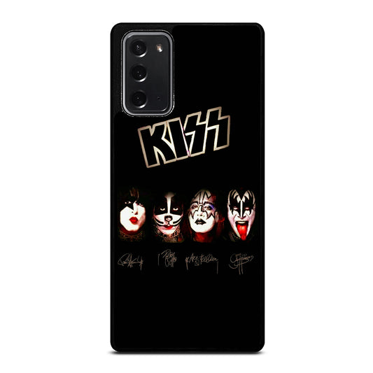 KISS BAND LOGO SIGNATURE Samsung Galaxy Note 20 Case Cover