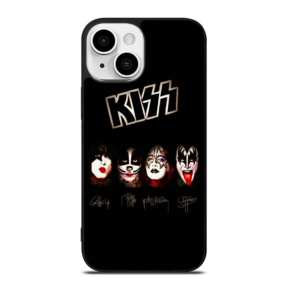 KISS BAND LOGO SIGNATURE iPhone 13 Mini Case Cover