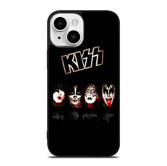 KISS BAND LOGO SIGNATURE iPhone 13 Mini Case Cover