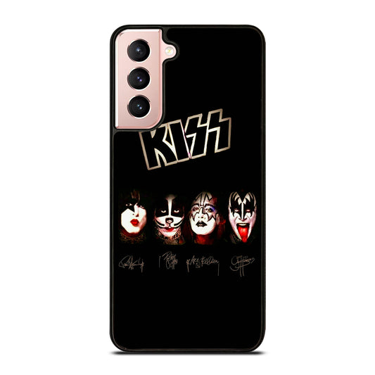 KISS BAND LOGO SIGNATURE Samsung Galaxy S21 Case Cover