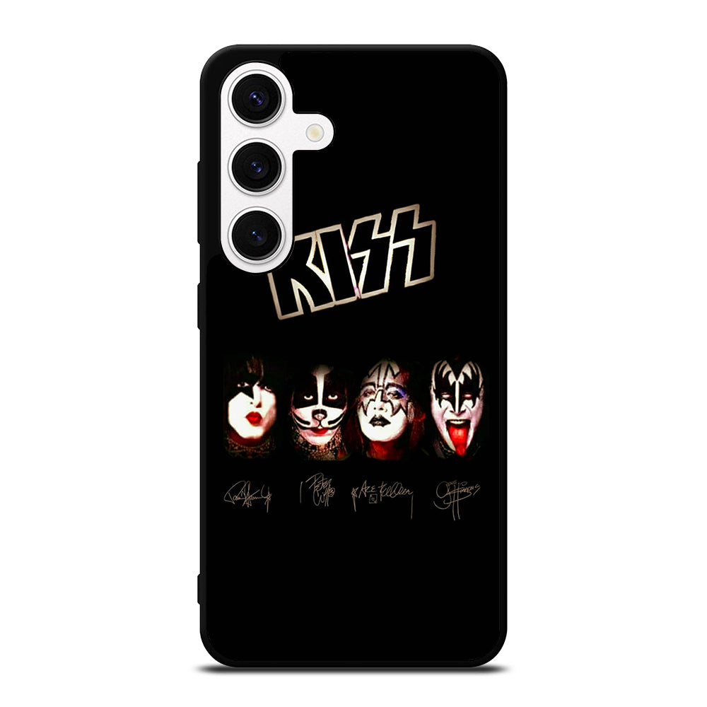 KISS BAND LOGO SIGNATURE Samsung Galaxy S24 Case Cover