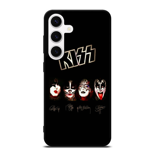 KISS BAND LOGO SIGNATURE Samsung Galaxy S24 Case Cover