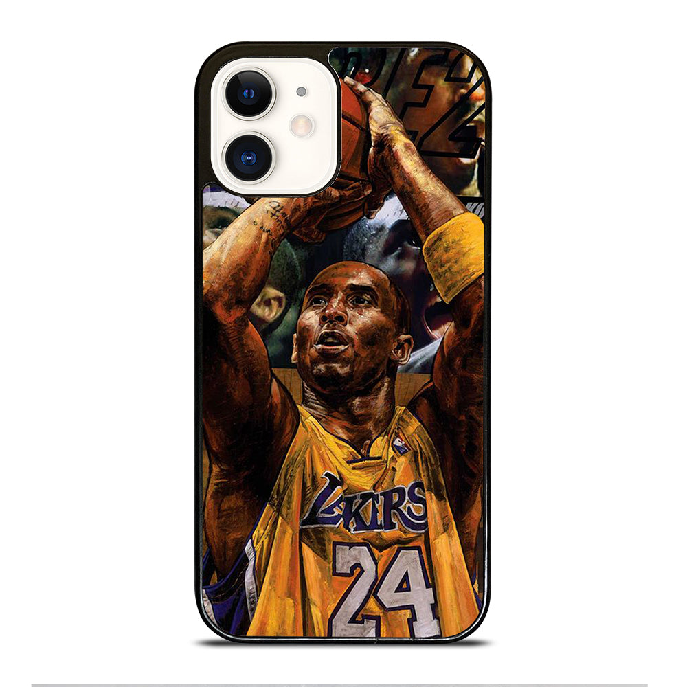 KOBE BRYANT ART NBA iPhone 12 Case Cover