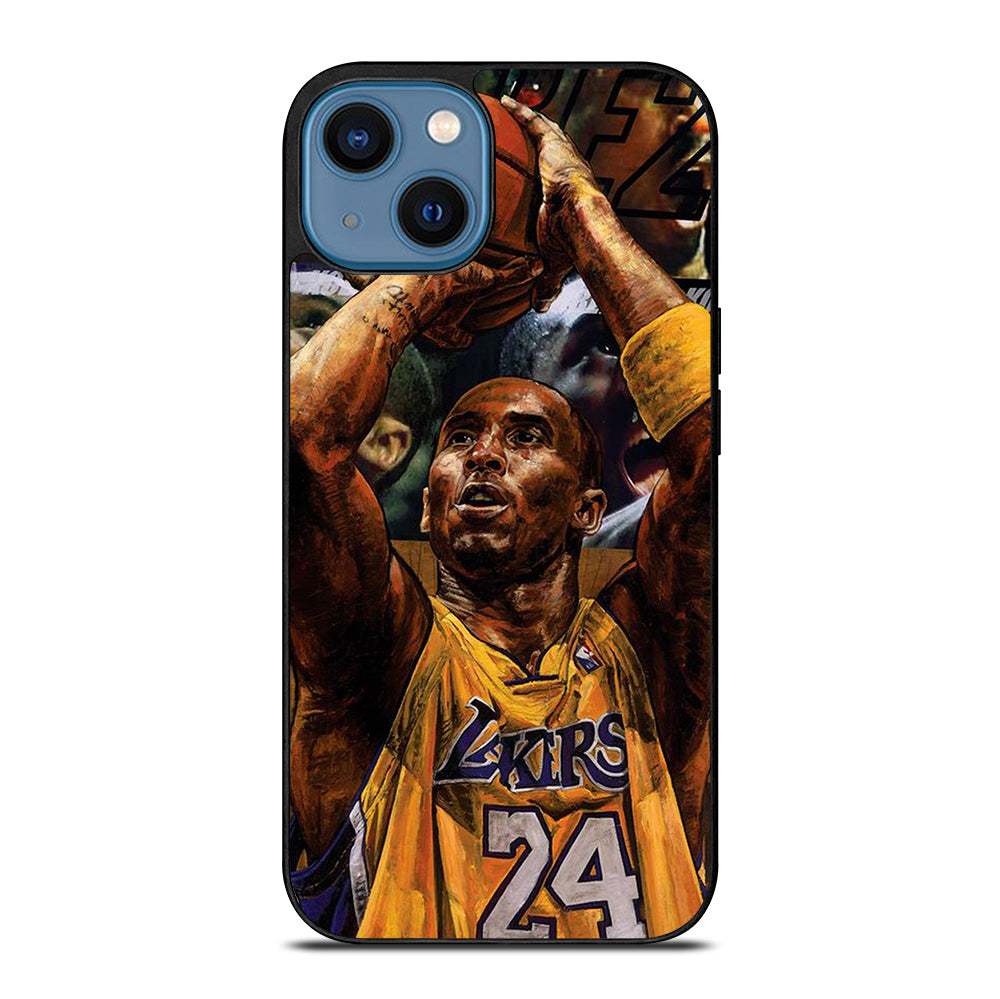 KOBE BRYANT ART NBA iPhone 14 Case Cover