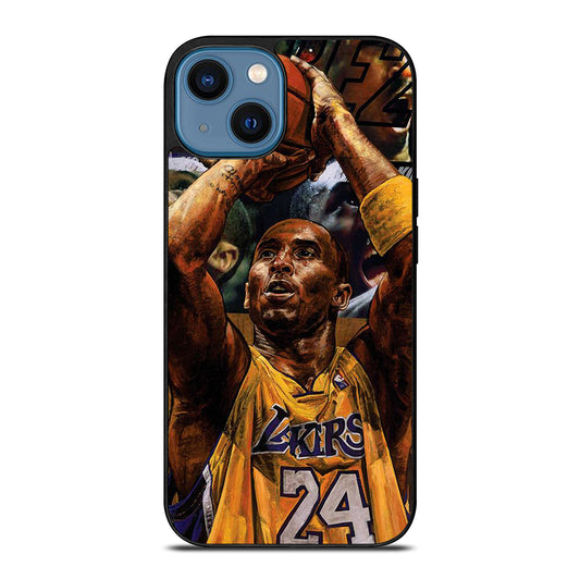 KOBE BRYANT ART NBA iPhone 14 Case Cover