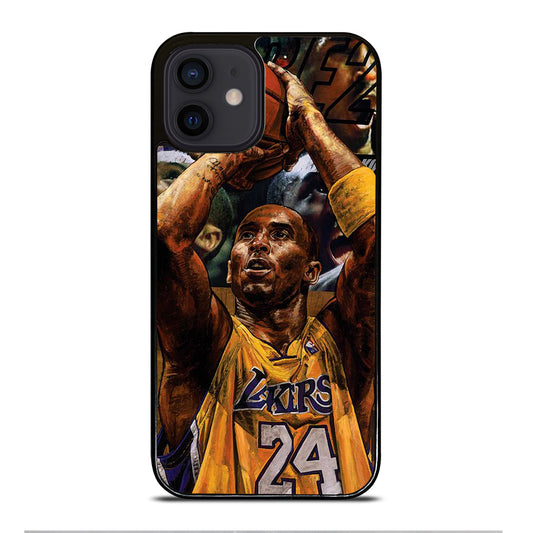KOBE BRYANT ART NBA iPhone 12 Mini Case Cover