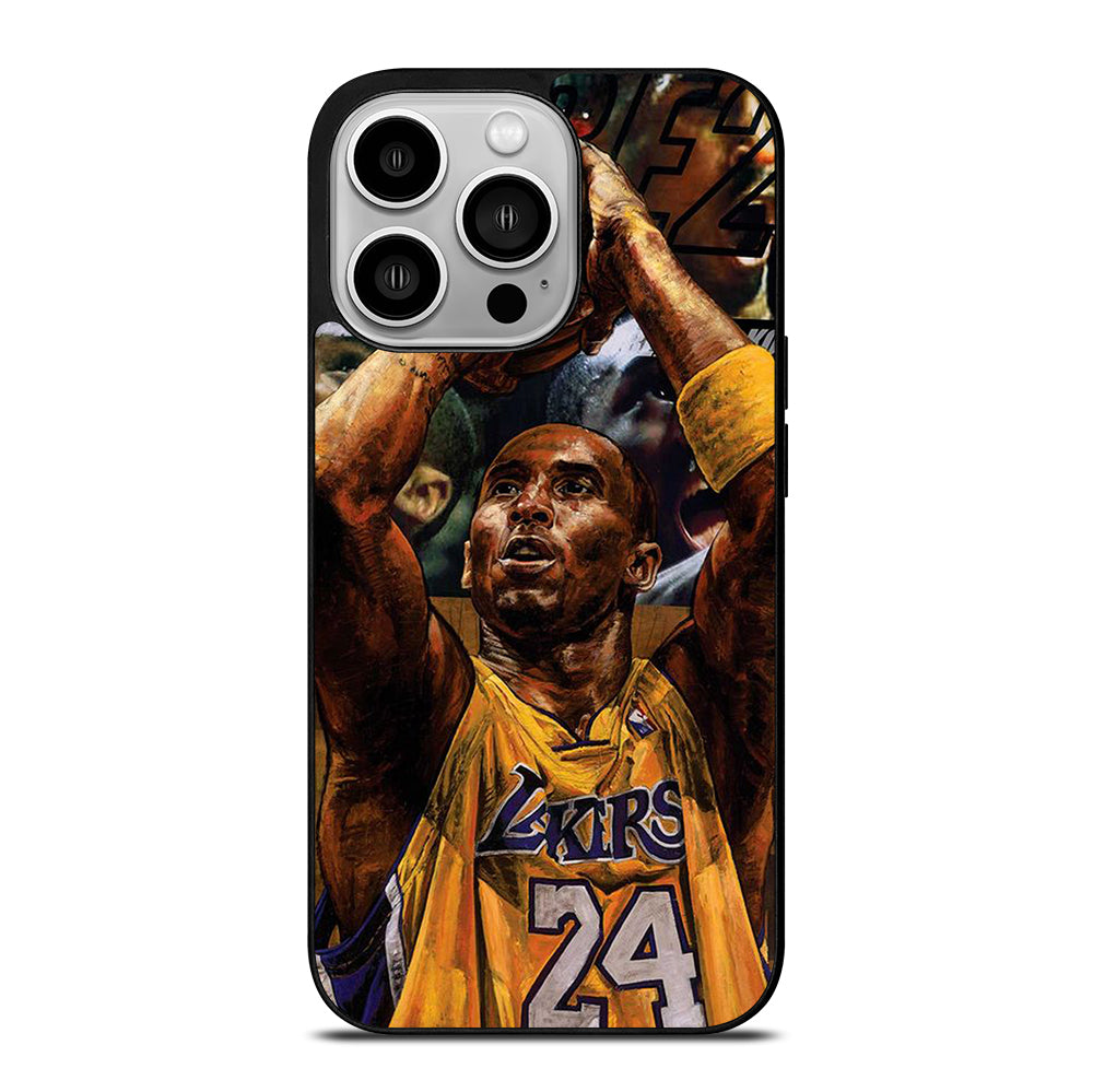 KOBE BRYANT ART NBA iPhone 14 Pro Case Cover