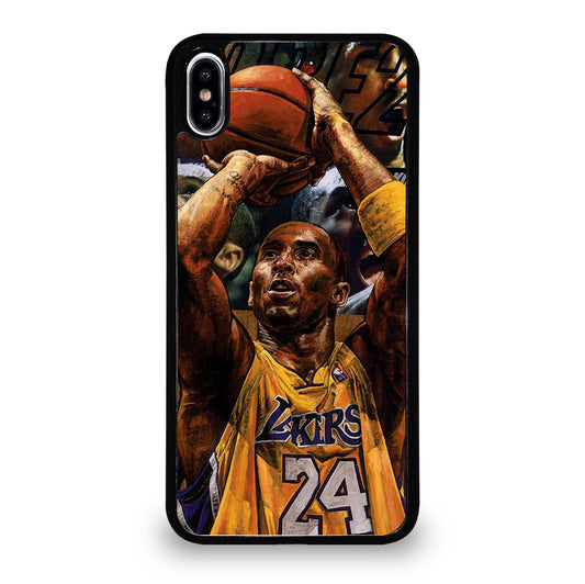 KOBE BRYANT ART NBA iPhone XS Max Case Cover
