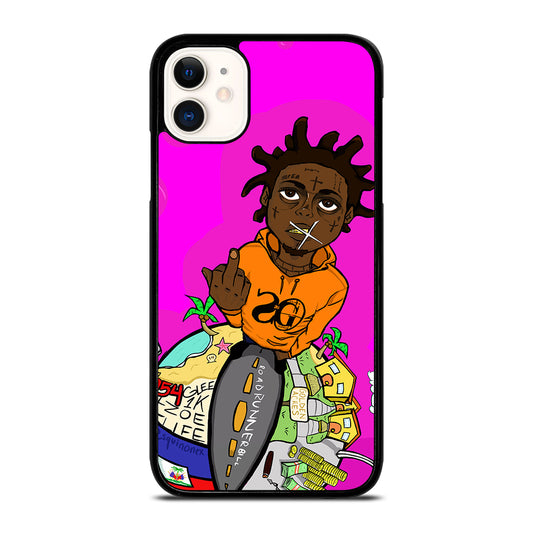 KODAK BLACK RAPPER CARTOON iPhone 11 Case Cover