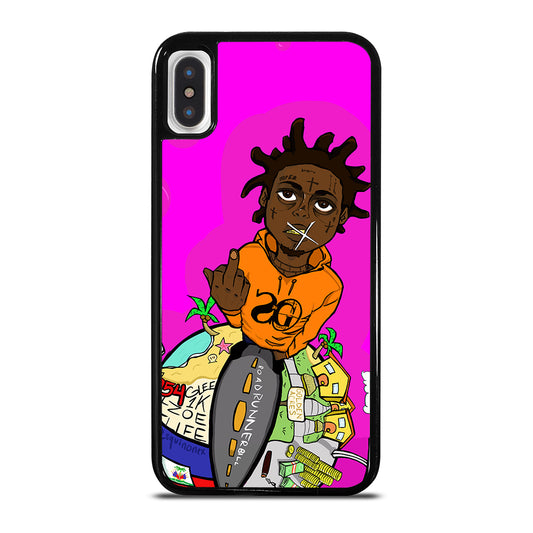KODAK BLACK RAPPER CARTOON iPhone X / XS Case Cover