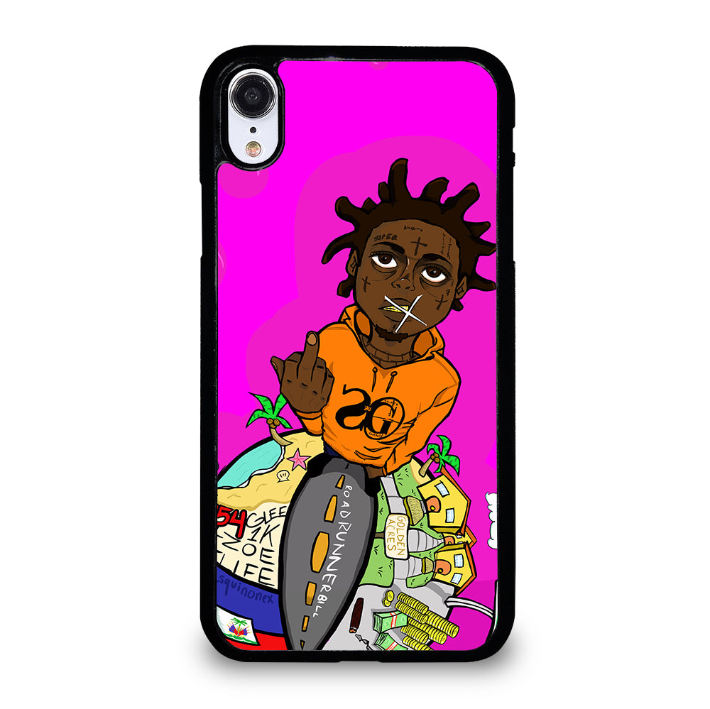 KODAK BLACK RAPPER CARTOON iPhone XR Case Cover