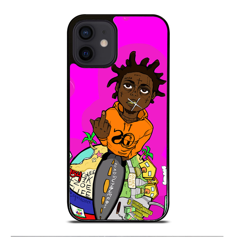 KODAK BLACK RAPPER CARTOON iPhone 12 Mini Case Cover