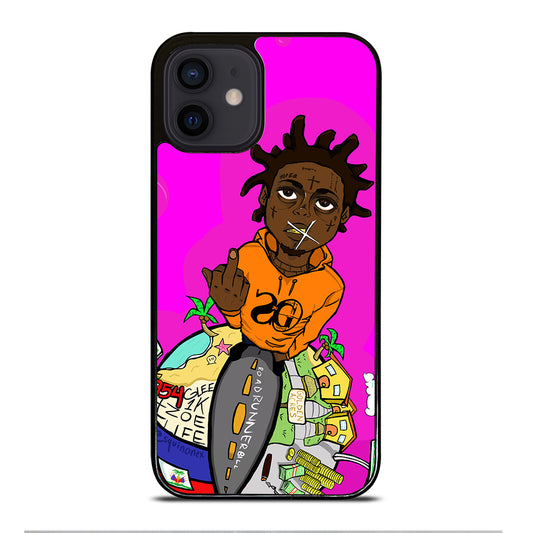KODAK BLACK RAPPER CARTOON iPhone 12 Mini Case Cover