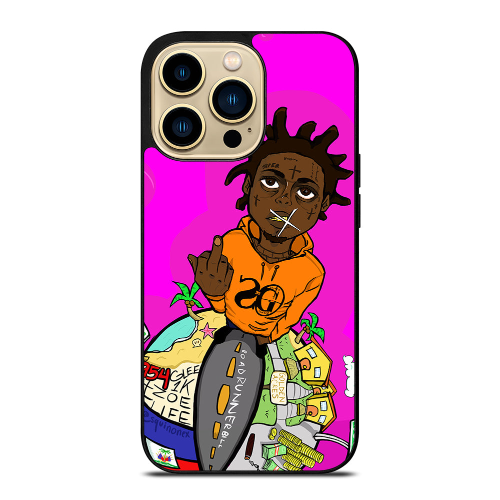 KODAK BLACK RAPPER CARTOON iPhone 14 Pro Max Case Cover