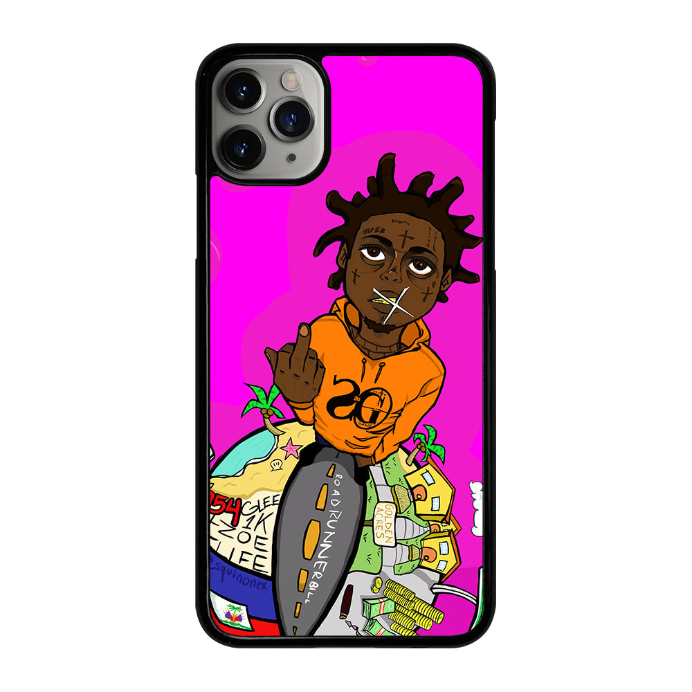 KODAK BLACK RAPPER CARTOON iPhone 11 Pro Max Case Cover