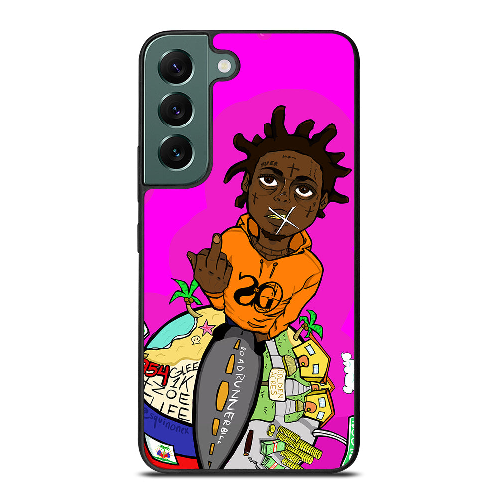 KODAK BLACK RAPPER CARTOON Samsung Galaxy S22 Case Cover