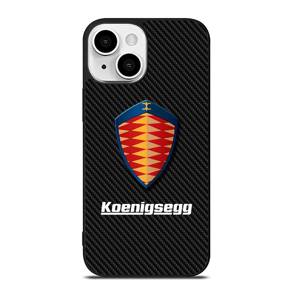 KOENIGSEGG CARBON iPhone 13 Mini Case Cover