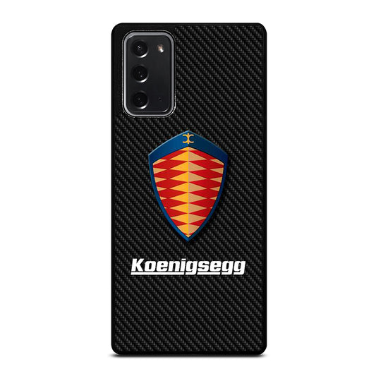 KOENIGSEGG CARBON Samsung Galaxy Note 20 Case Cover