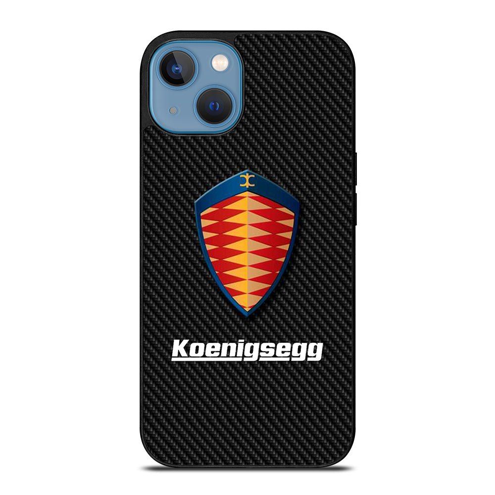 KOENIGSEGG CARBON iPhone 13 Case Cover