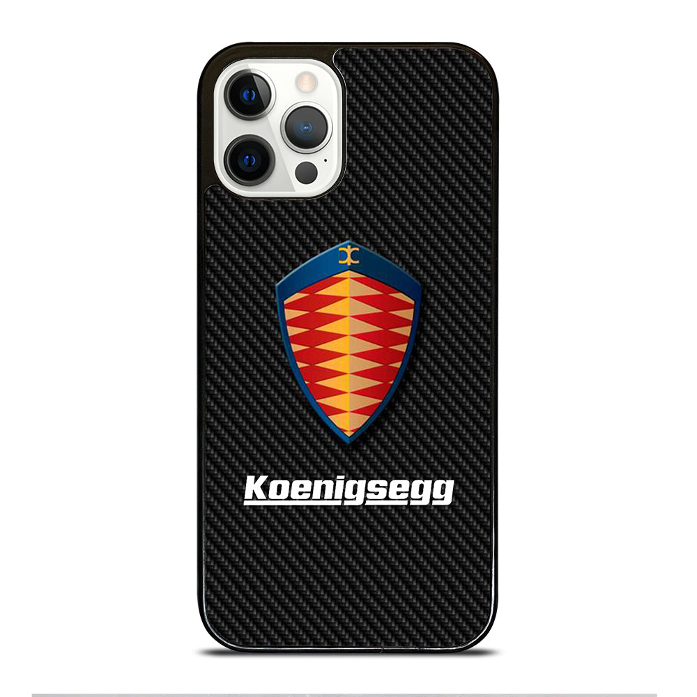 KOENIGSEGG CARBON iPhone 12 Pro Case Cover