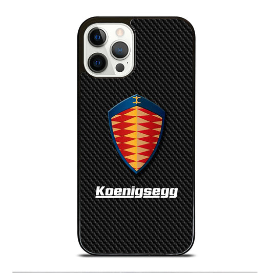 KOENIGSEGG CARBON iPhone 12 Pro Case Cover