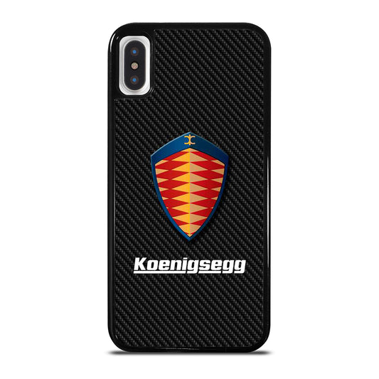 KOENIGSEGG CARBON iPhone X / XS Case Cover