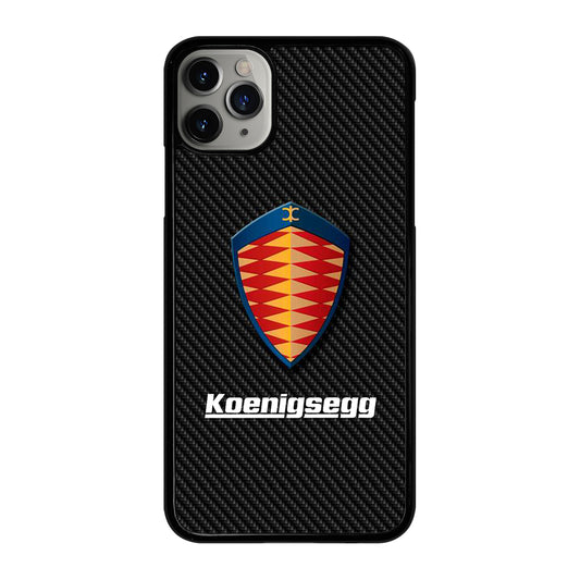 KOENIGSEGG CARBON iPhone 11 Pro Max Case Cover