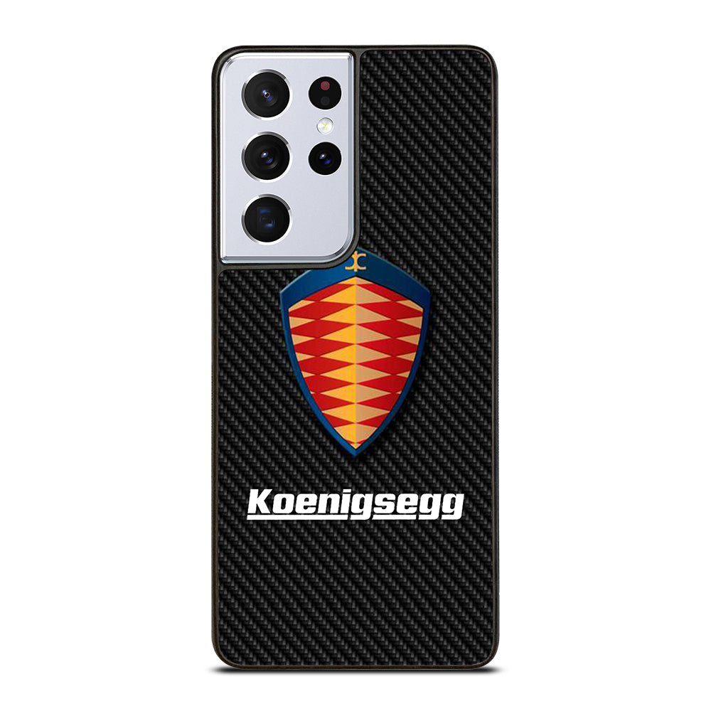 KOENIGSEGG CARBON Samsung Galaxy S21 Ultra Case Cover