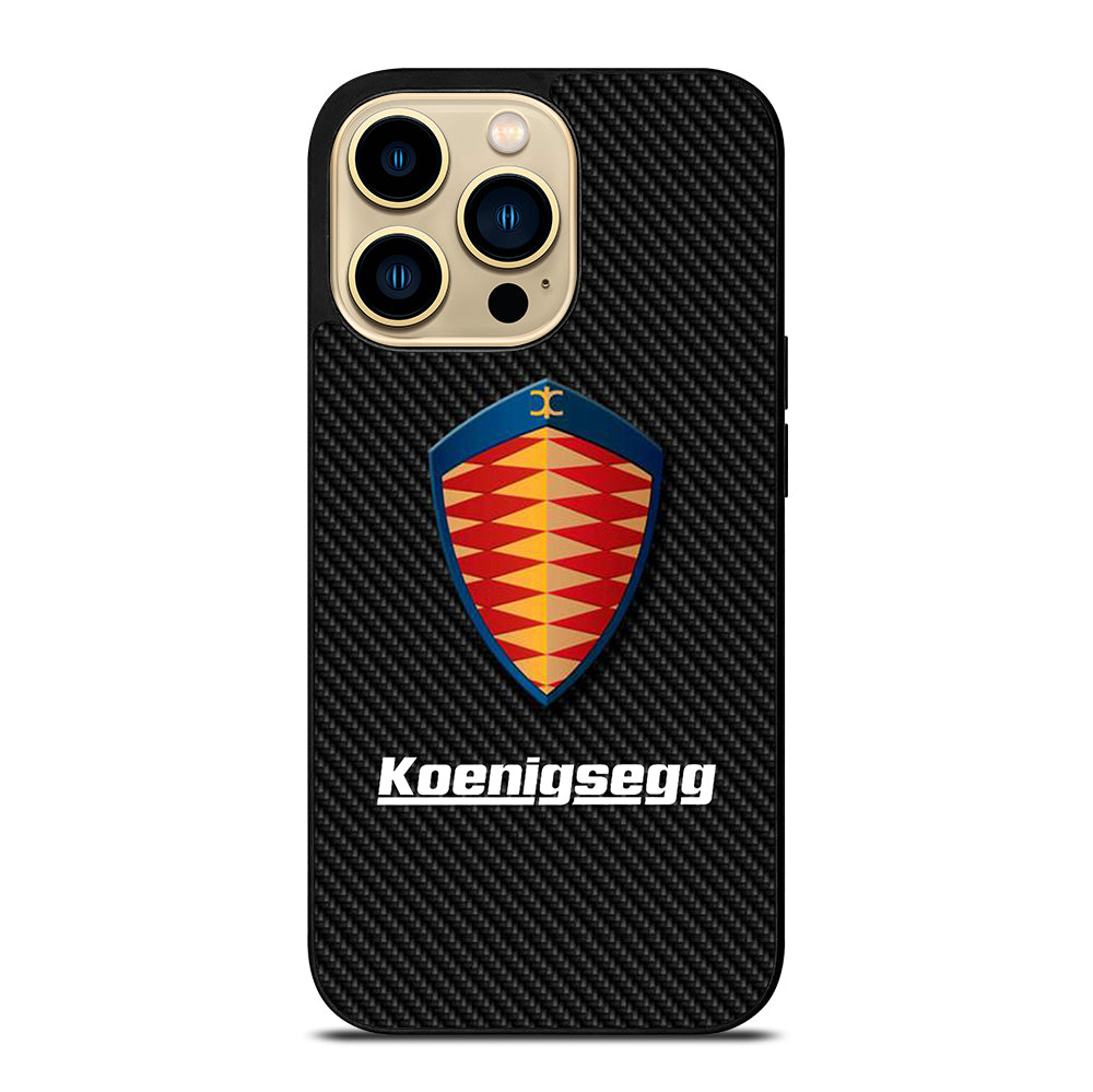 KOENIGSEGG CARBON iPhone 14 Pro Max Case Cover