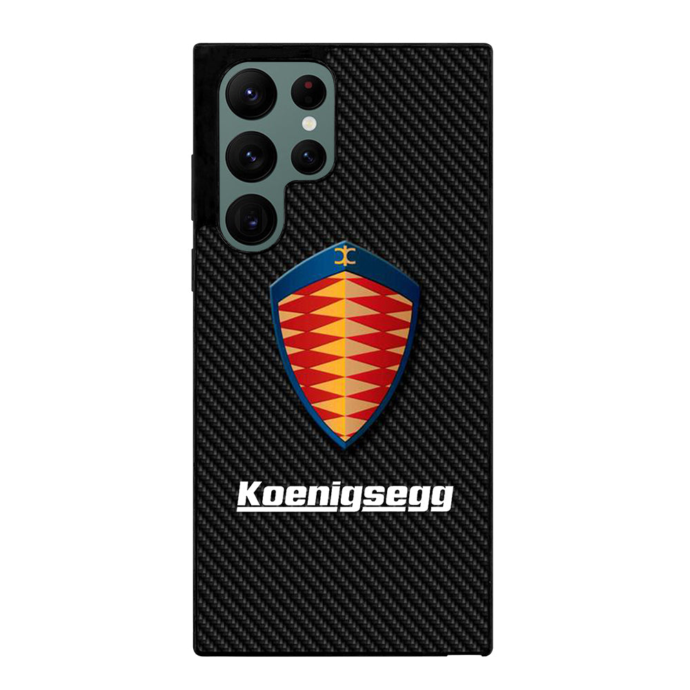 KOENIGSEGG CARBON Samsung Galaxy S22 Ultra Case Cover