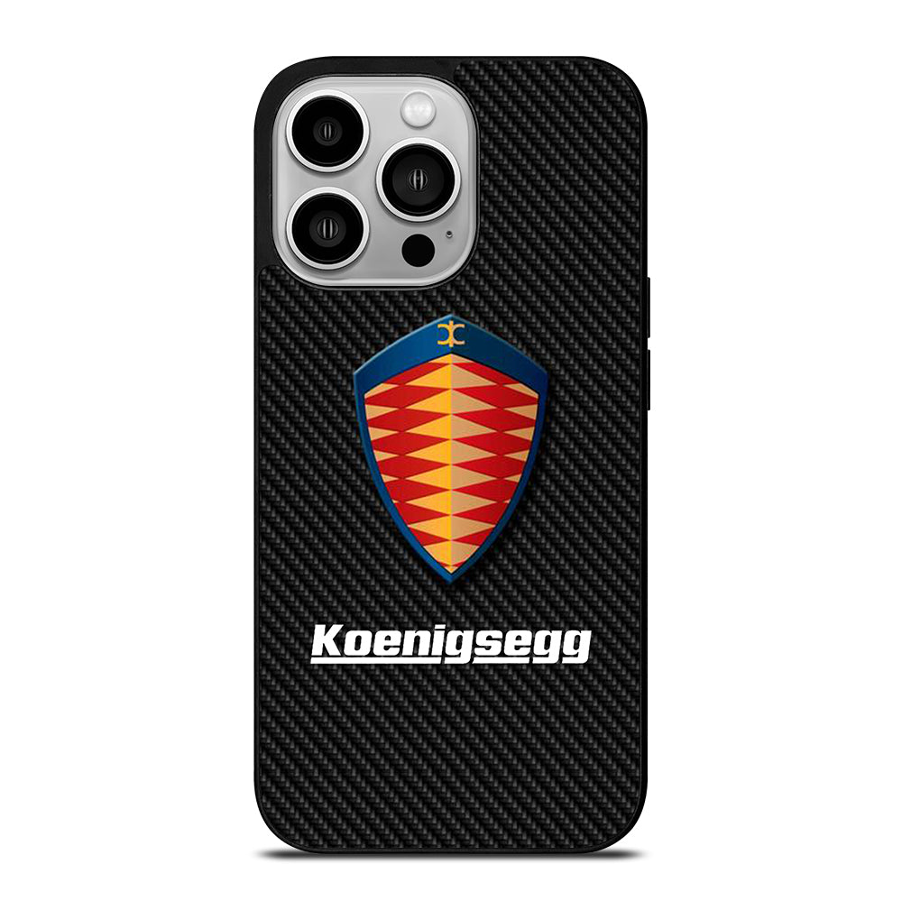KOENIGSEGG CARBON iPhone 14 Pro Case Cover