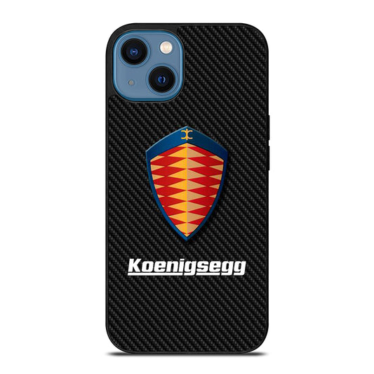 KOENIGSEGG CARBON iPhone 14 Case Cover