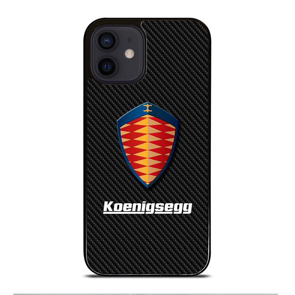 KOENIGSEGG CARBON iPhone 12 Mini Case Cover