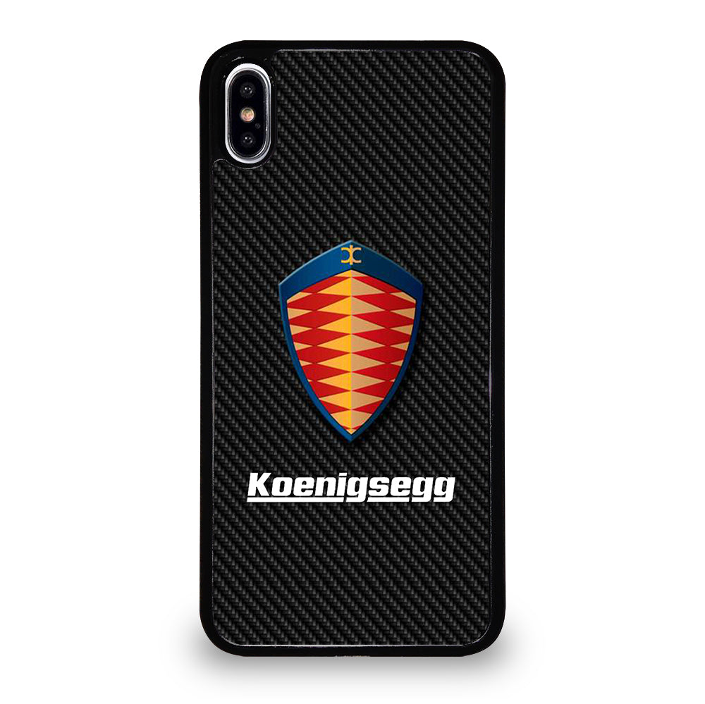KOENIGSEGG CARBON iPhone XS Max Case Cover