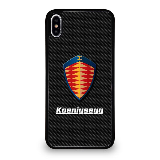 KOENIGSEGG CARBON iPhone XS Max Case Cover