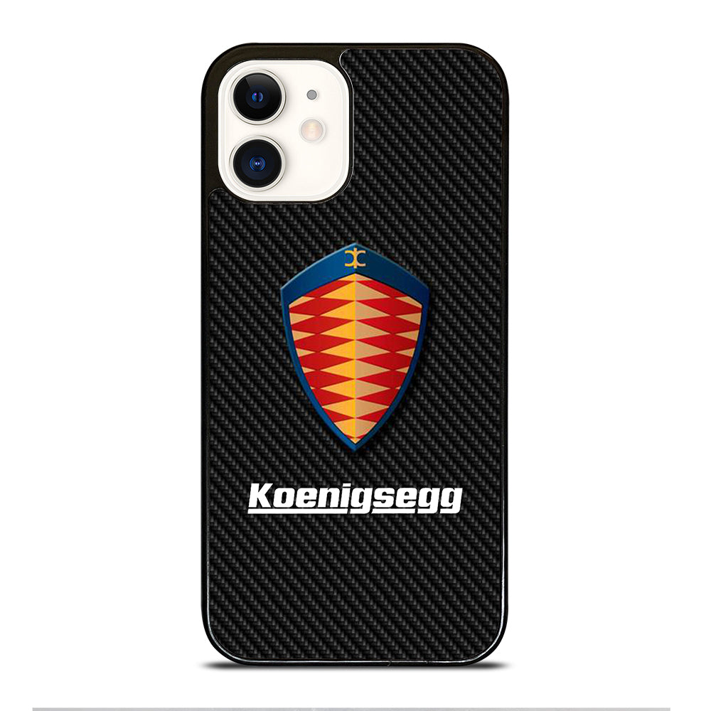 KOENIGSEGG CARBON iPhone 12 Case Cover