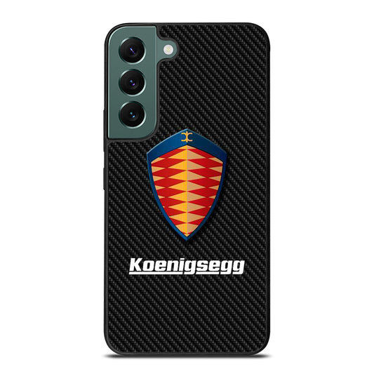 KOENIGSEGG CARBON Samsung Galaxy S22 Case Cover