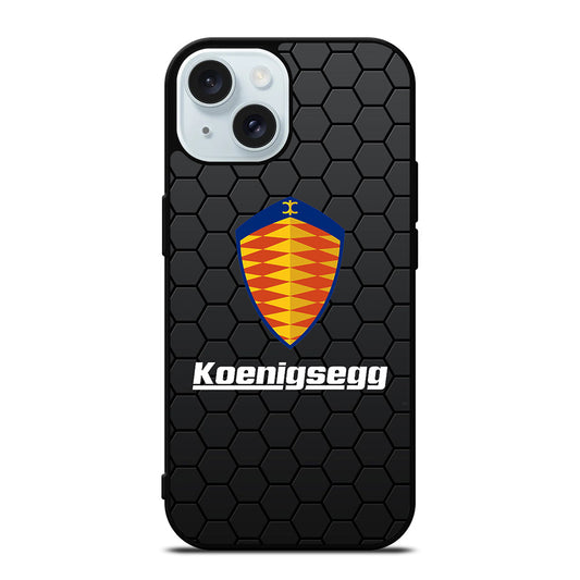 KOENIGSEGG HEXAGON iPhone 15 Case Cover