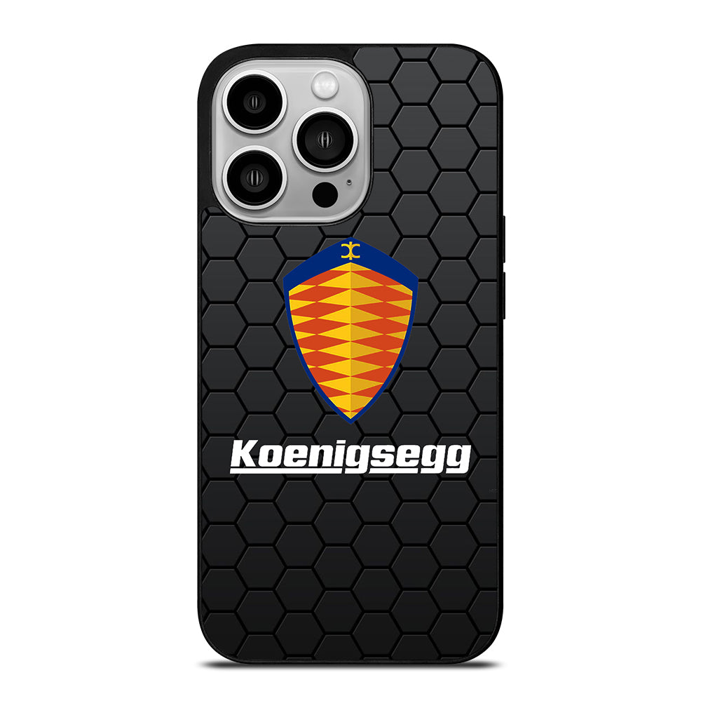 KOENIGSEGG HEXAGON iPhone 14 Pro Case Cover
