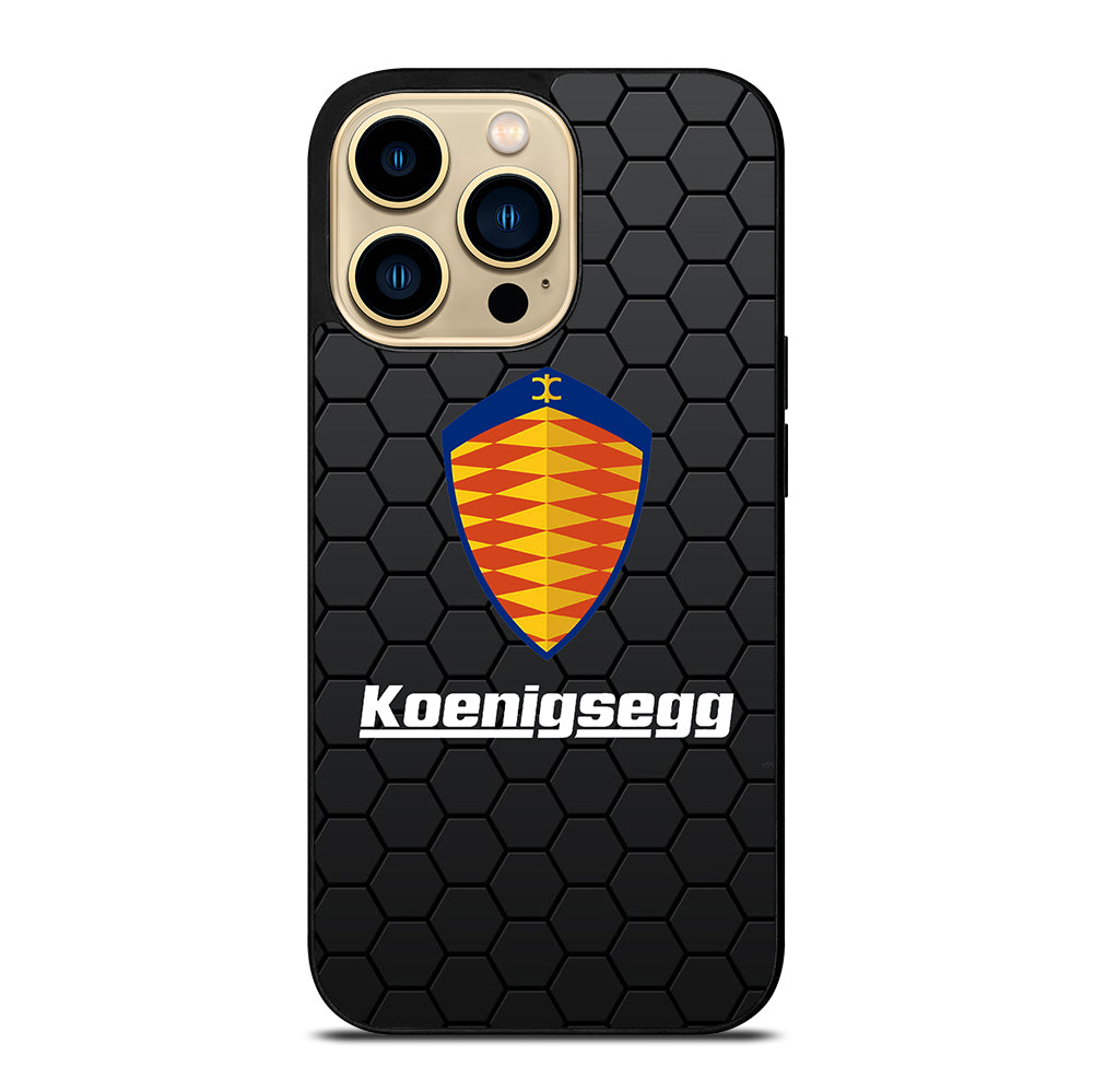 KOENIGSEGG HEXAGON iPhone 14 Pro Max Case Cover