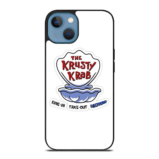 KRUSTY CRAB SPONGEBOB LOGO iPhone 13 Case Cover