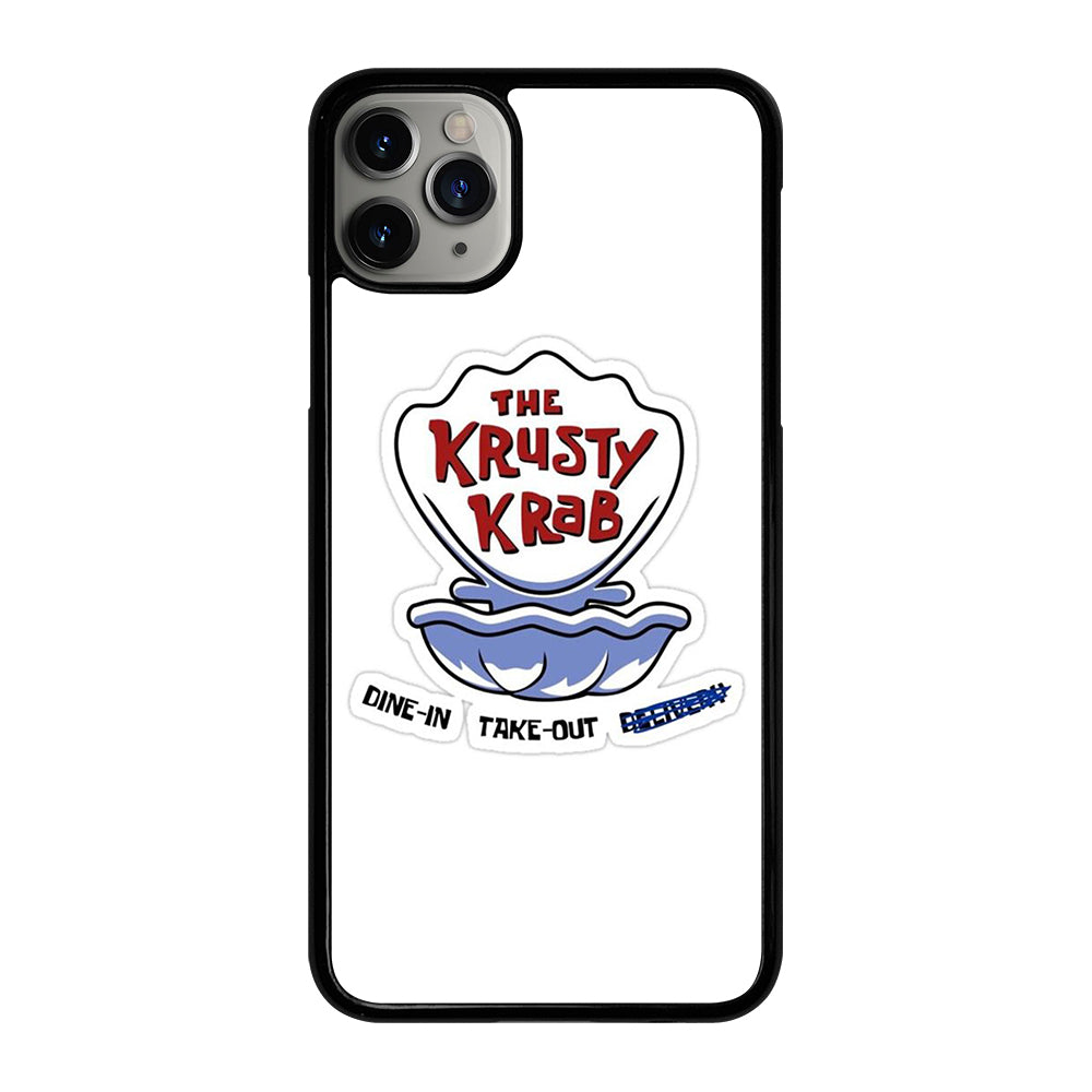 KRUSTY CRAB SPONGEBOB LOGO iPhone 11 Pro Max Case Cover