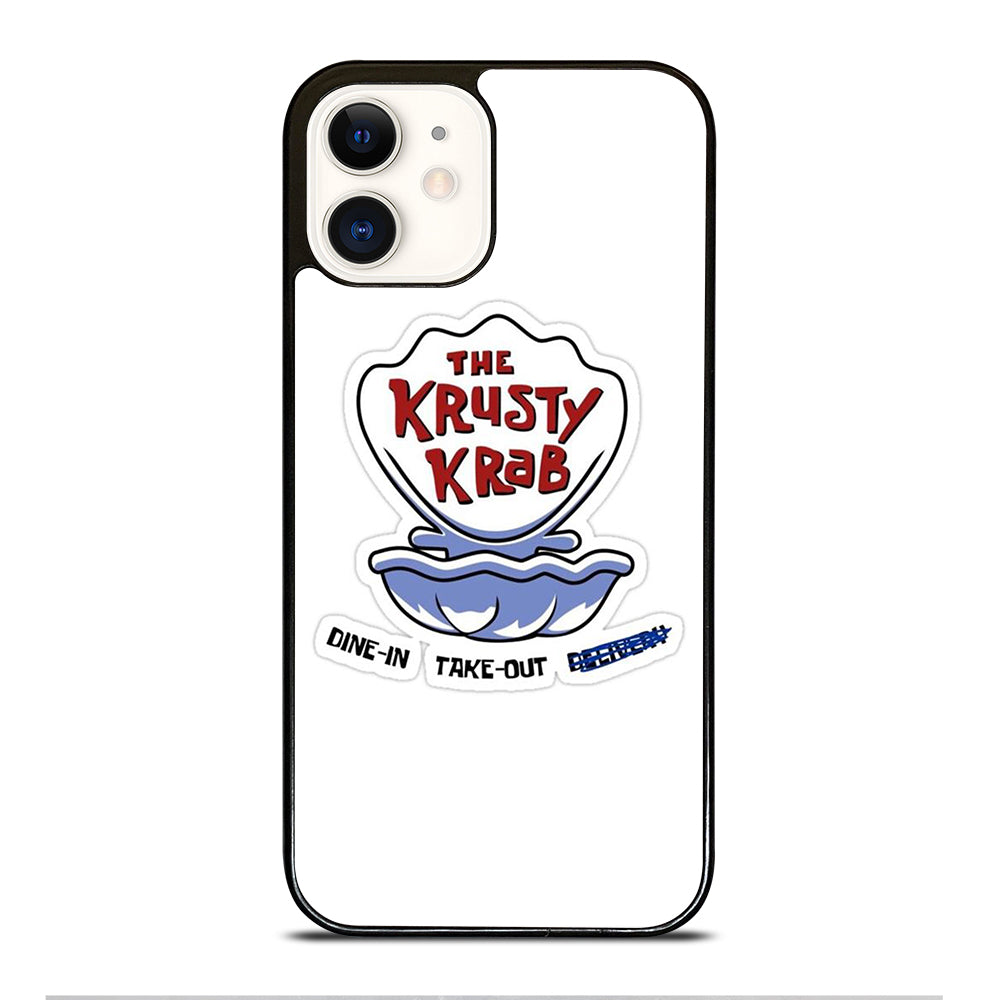 KRUSTY CRAB SPONGEBOB LOGO iPhone 12 Case Cover